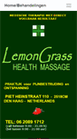 Mobile Screenshot of lemongrasshealth.nl